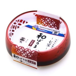 ドギーマンハヤシ DoggyMan ドギーマン 和ぼうる CAT 七宝 茜色