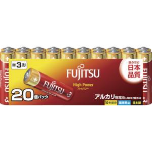 富士通 富士通 LR6FH 20S まとめ買い アルカリ単3 HighPower 20本入 