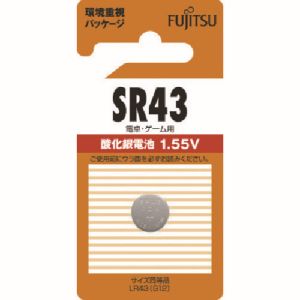富士通 富士通 SR43C B N 酸化銀電池 SR43 1個入 