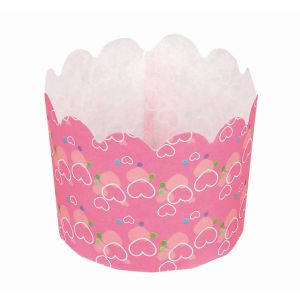 パール金属 パール金属 ベイクイージー 紙製マフィンカップ 60mm しゃぼんハート 12枚入 D-2671