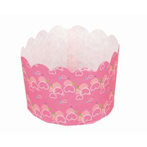 パール金属 パール金属 ベイクイージー 紙製マフィンカップ 70mm しゃぼんハート 12枚入 D-2676