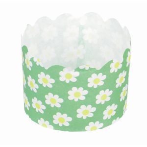 パール金属 パール金属 ベイクイージー 紙製マフィンカップ 70mm プチフラワー 12枚入 D-2678