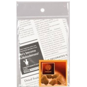 パール金属 Pearl パール金属 D6258 ラフィネ ペーパーお菓子袋M ニュースペーパー 5枚入