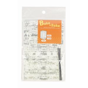 パール金属 パール金属 ベイクベイク マフィン袋22cm英字 6枚入 D-6436