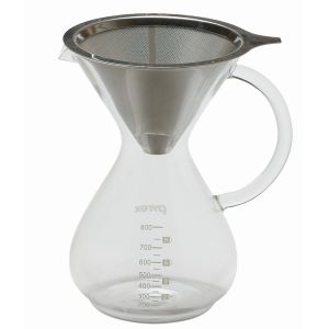 パール金属 Pearl パール金属 パイレックス コーヒーサーバー 800ml ステンレス フィルター付 CP-8536