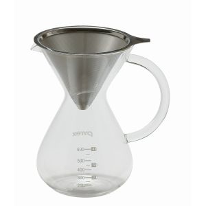 パール金属 Pearl パール金属 パイレックス コーヒーサーバー 600ml ステンレス フィルター付 CP-8537