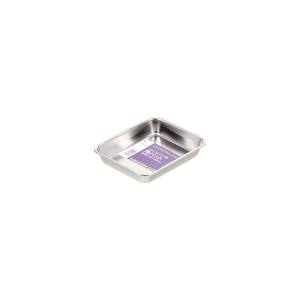 パール金属 パール金属 18-8 ステンレス製 角バット 手札型 155×125mm H-7508