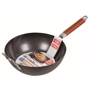 パール金属 パール金属 ブラゾン 200V対応 鉄製厚板深型いため鍋 30cm 取っ手付 H-8154