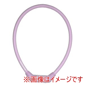 キャプテンスタッグ CAPTAIN STAG キャプテンスタッグ 4ダイヤル ワイヤーロック 60 直径12mm-71cm パープル Y-4278