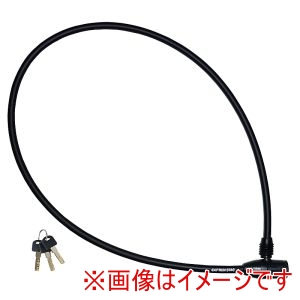 キャプテンスタッグ CAPTAIN STAG キャプテンスタッグ ワイヤーロック 100D 直径10mm-104cm ブラック Y-4350