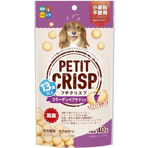 ハイペット Hipet ハイペット プチクリスプ 13歳以上 コラーゲンペプチド入り 40g