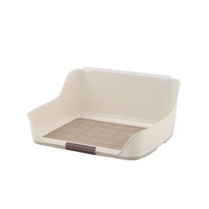 ボンビアルコン ボンビアルコン しつけるウォールトレー Mサイズ アイボリー 犬 トイレ