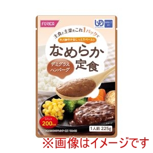 ホリカフーズ ホリカフーズ 501438 なめらか定食 デミグラスハンバーグ 225g