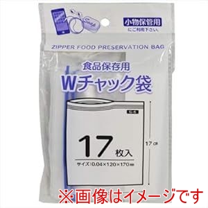 プラテック プラテック G-6 Wチャック袋17P
