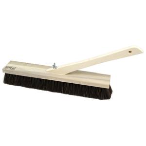 緑長 緑長 左官ブラシ ゴマ本馬毛 2チョウ 6行 柄付き