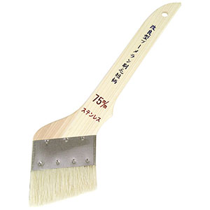 緑長 緑長 タンエ 75mm 左官用ブーメラン刷毛