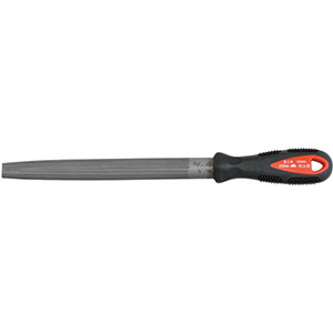 SK11 SK11 200mm エツキ 鉄工用ヤスリSG 仕上目半丸