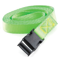 E-Value E-Value イエロー ワンタッチ荷締ベルト 25mmX2M