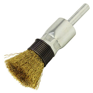 SK11 SK11 19mm 軸付筒型真中ブラシ