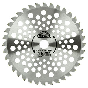セフティー3 セフティー3 230mm x 36P JIS 2段刃チップソー