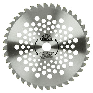 セフティー3 セフティー3 255mmX40P JIS 2段刃チップソー