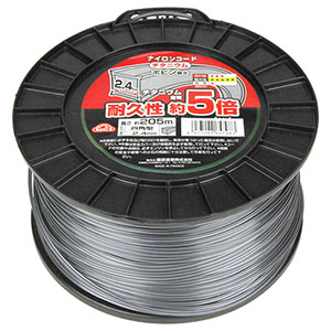 セフティー3 セフティー3 チタニウムナイロンコード□型 2.4mm Ｘ 205M