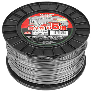 セフティー3 セフティー3 3.0MM×132M チタニウムナイロンコード□型