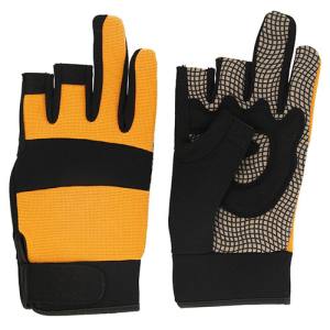 セフティー3 セフティー3 KB-52 刈払機用防振手袋半指