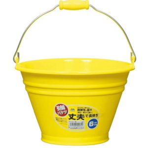 ヒマラヤ化学 ヒマラヤ化学 002741 カラーバケツ 6012 6型 イエロー 290パイ×185