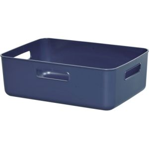ヒマラヤ化学 ヒマラヤ化学 138846 1388 やわらかBOX/ワイド浅型 ネイビー 364×259×120