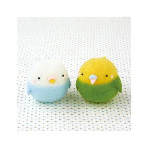 ハマナカ ハマナカ フェルト羊毛キット コロコロゆれる ぷにゅぷにゅマスコット インコ H441-445