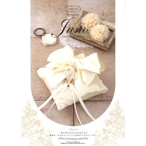 ハマナカ Hamanaka ハマナカ JUNO 花びらとリボンの リングピロー シャンパンゴールド H431-162