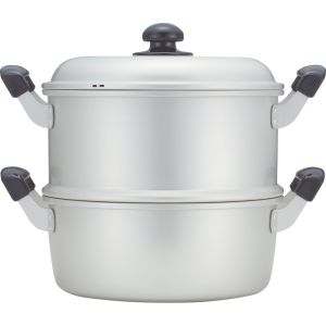 北陸アルミニウム ホクア ゆうげ紀行 蒸し器セット 24cm 4.5L 北陸アルミニウム