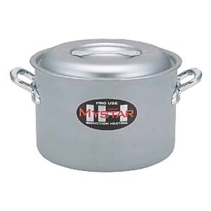 北陸アルミニウム ホクア 業務用 プロマイスター IH 半寸胴鍋 33cm 北陸アルミニウム