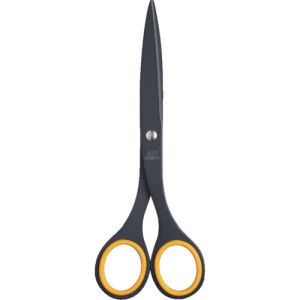 林刃物 ALLEX 林刃物 11150Y 事務用はさみ 中 フッ素コート S-165F イエロー