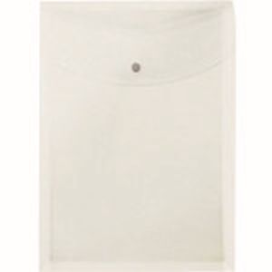 プラス PLUS プラス FL-120CH CL 88274 ポケット付エンベロープ 縦型マチ付 クリア