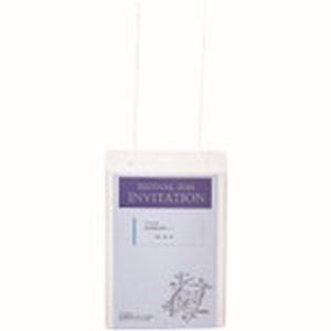 プラス PLUS プラス CT-E2-50 WH 84801 イベント名札ハガキ 50枚入 ホワイト