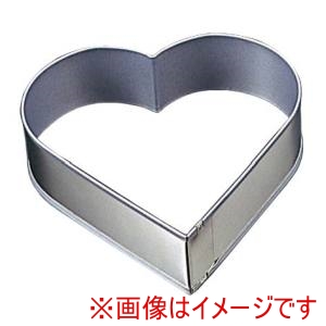富士ホーロー 富士ホーロー ベイクウェア シルバーストーン ハート型 セルクルリング 深型 180 × H60