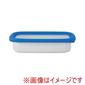 富士ホーロー 富士ホーロー コンテ ホーロー浅型角容器L KE-L AB アクアブルー