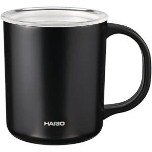 ハリオ HARIO ハリオ セラミックコーティング 真空二重保温マグ 350ml CMG-350-B