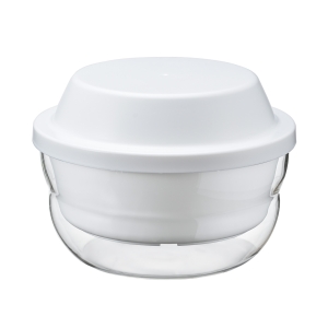 ハリオ HARIO ハリオ ガラスのレンジ蒸し器 XMK-120-W