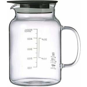 ハリオ HARIO ハリオ ビネガーズフルーツポット 500ml ブラック VFP-500-B