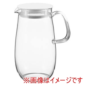 ハリオ HARIO HARIO レンジでかんたん麦茶ポット むぎちゃん 1000ml ホワイト XMP-1000-W