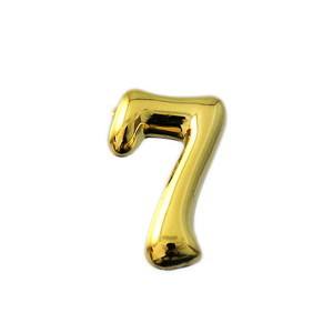 光 光 ABG20-7 ゴールド文字 大 数7