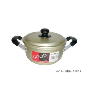 前川金属工業所 前川金属 GOOD 両手鍋 18cm