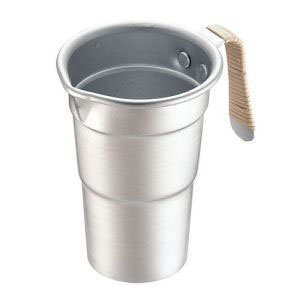 前川金属工業所 前川金属工業所 アルマイト 籐巻 タンポ 5号 1000cc