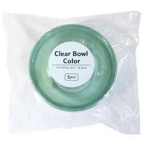 まるき まるき クリアボウル カラー 直径12.5cm 5枚
