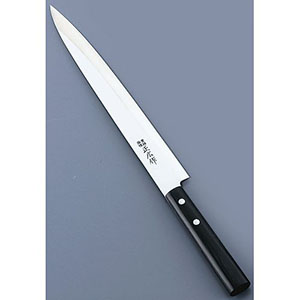マサヒロ 正広作 ステンレス和庖丁 柳刃 片刃 27cm ＃1614 マサヒロ