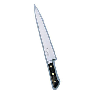 マサヒロ 正広作 日本鋼 口金付 筋引 24cm ＃13017 マサヒロ
