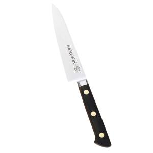 マサヒロ マサヒロ 正広作 日本鋼 左きき用 ツバ付 ペティーナイフ 12cm